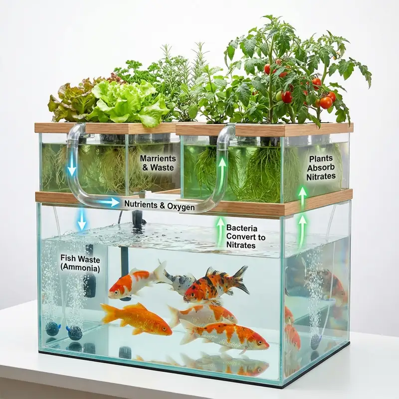 Aquaponics Nutrient Cycling