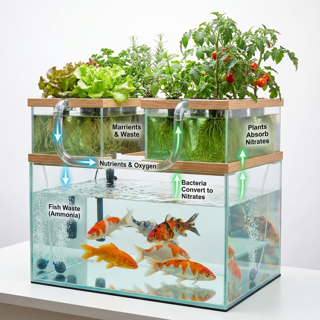 Aquaponics Nutrient Cycling